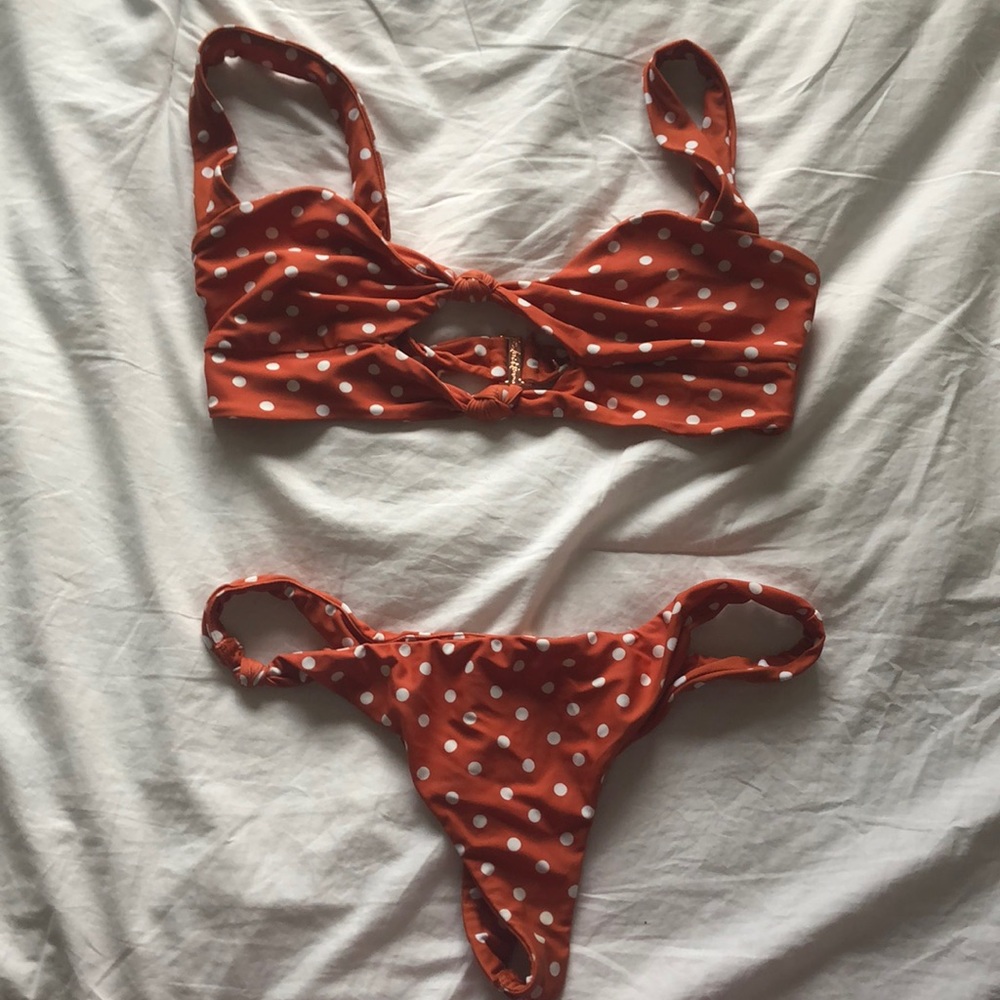 For Love and Lemons Cheeky Bikini 🍊